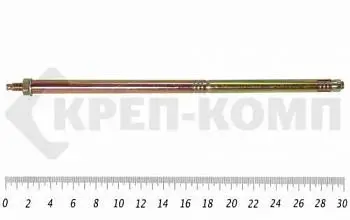Анкер двойного распирания  м8 12,0 x 300