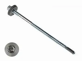 Саморез для с/панелей, удлинённое сверло 15 мм,  6,3/5,5х120 Kn (50шт)